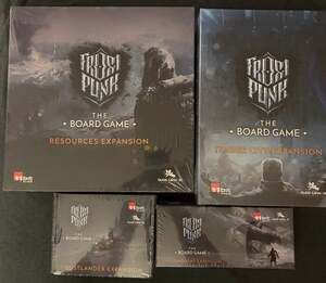 Frostpunk: The Board Game Expansion Bundle Resources,Timber City,Dreadnought